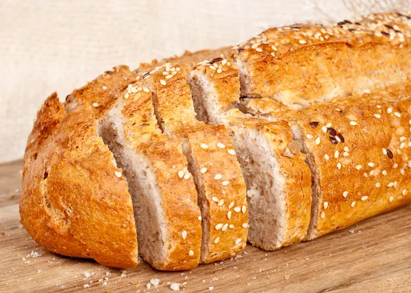 신선한 구운된 전통 빵 — 스톡 사진