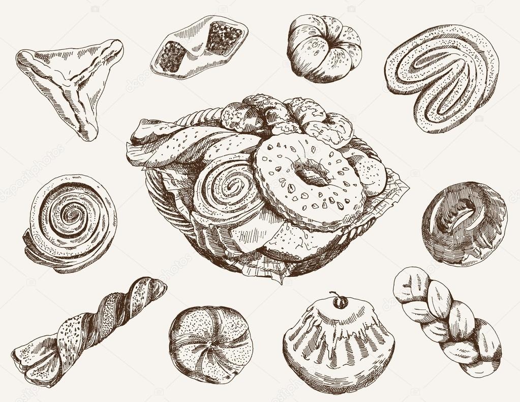 Baked goods Stock Vector Image by ©lapuma 19133883