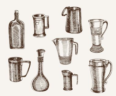 içecekler için kaplar