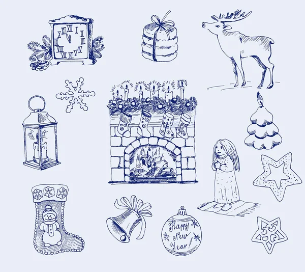 Humeur de Noël — Image vectorielle