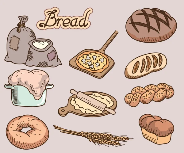 Chleb ikona — Wektor stockowy