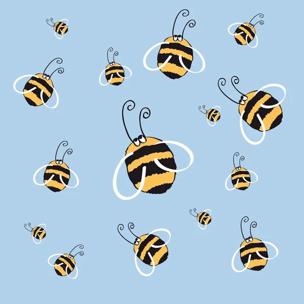 Медоносная пчела — стоковый вектор