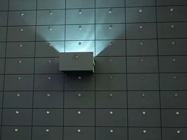 parlayan hücrede Emanet Kasası