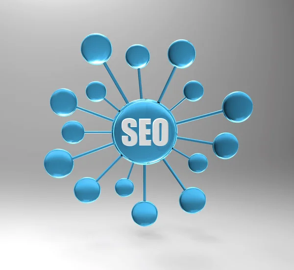 Seo map — Stock Photo, Image