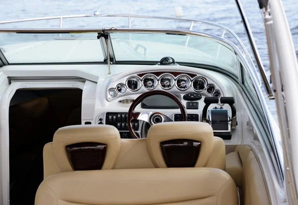 Boat dashboard — Stock Photo, Image