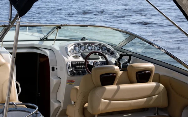 Boat dashboard — Stock Photo, Image