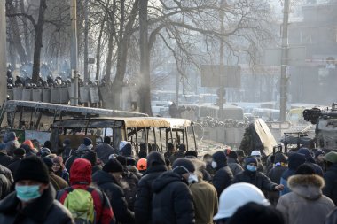 Kiev hükümet karşıtı protesto