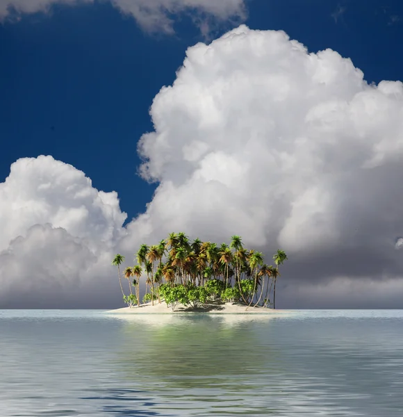 Тропічний острів — стокове фото