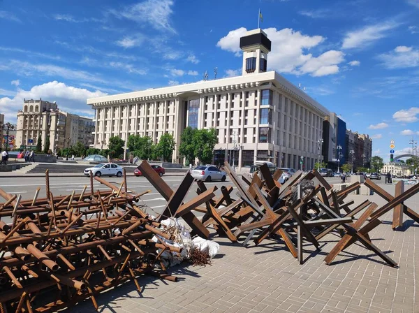 Kyiv, Ukrayna. 29 Mayıs 2022. Kyiv Günü, 1540 yıl önce kurulmuş. Meydan, Khreshhatyk
