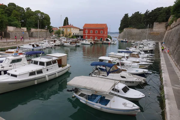 Zadar Chorwacja Czerwca 2022 Widok Morze Lecie Zdjęcie Stockowe