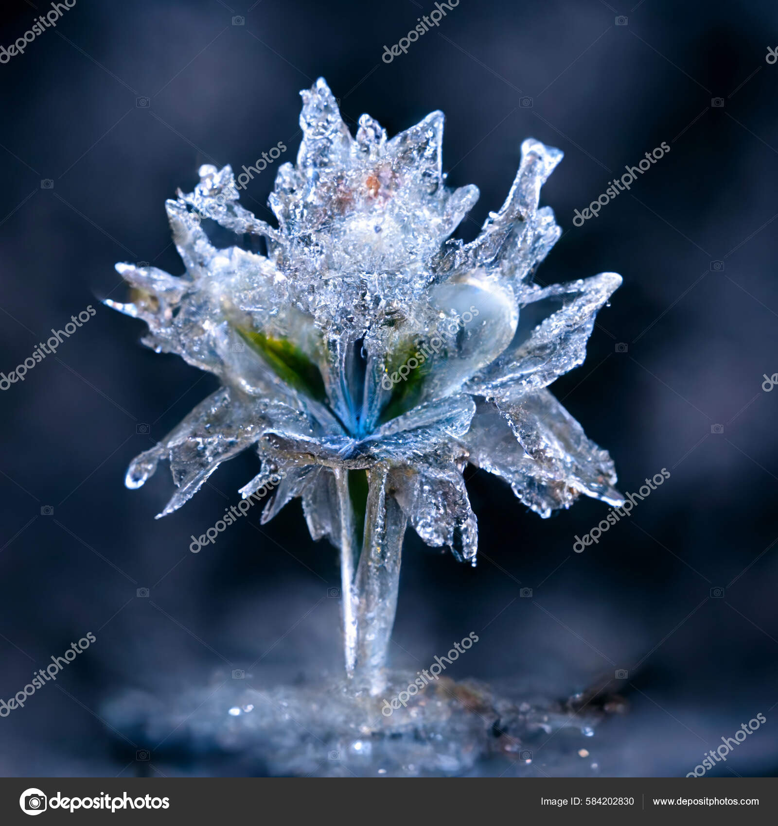 Download frozen flower