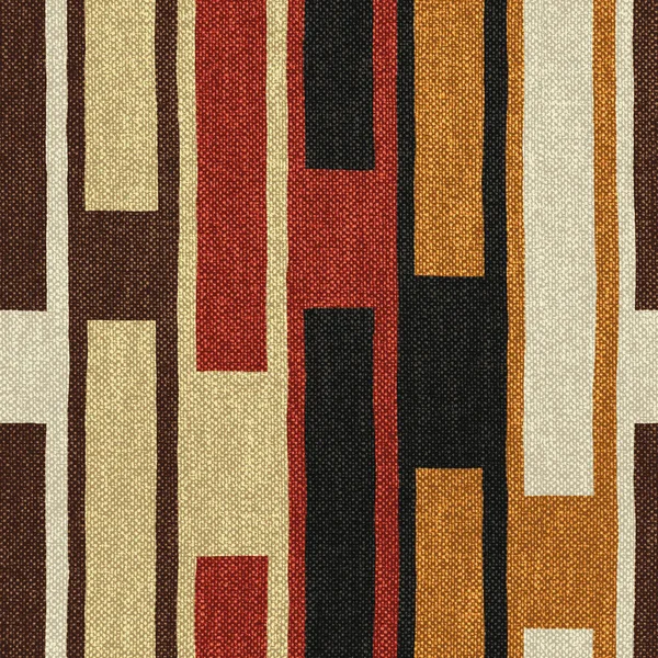 Grunge Seamless Texture Ethnic Pattern Fabric Texture Illustration — Stock Photo, Image