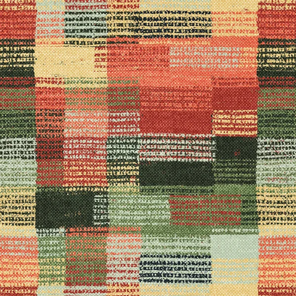 Rug Seamless Texture Ethnic Pattern Fabric Grunge Background Boho Style Stok Resim