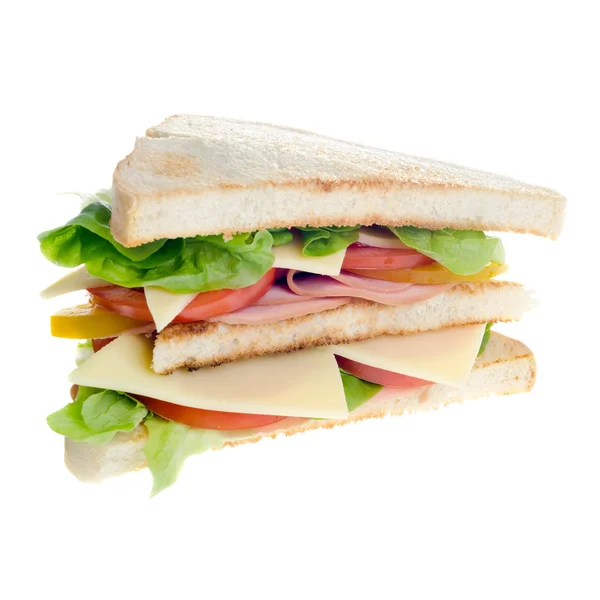 孤立的三明治 — 图库照片