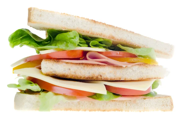 分離されたサンドイッチ — ストック写真