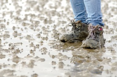 Çamurlu düzlüklerde yürü