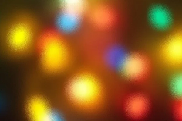 Bright Colored Background Multicolored Circles Glowing Blurred Circles Festive Background — 图库照片