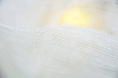 Şenlikli düğün şablonu. Beyaz arka plan. Altın parıltı.