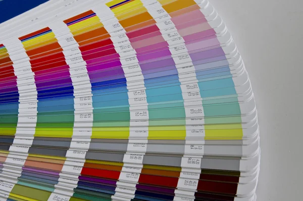 Pantone minta színek katalógus — Stock Fotó