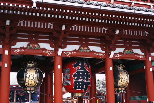 Tokyo Japon Février 2020 Temple Sensoji Tokyo Japon Février 2020 — Photo