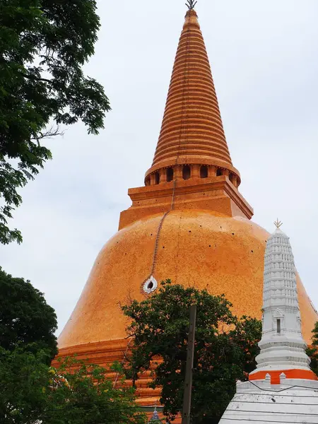 Phra Prathomchedi Pathom Nakhon Grand Pogoda Passé Thaïlande History Nakhon — Photo