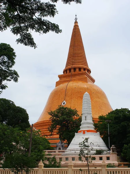 Phra Prathomchedi Pathom Nakhon Grand Pogoda Passé Thaïlande History Nakhon — Photo