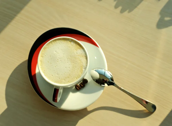 Kopje cappuccino — Stockfoto