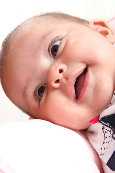Bebis skrattande — Stockfoto