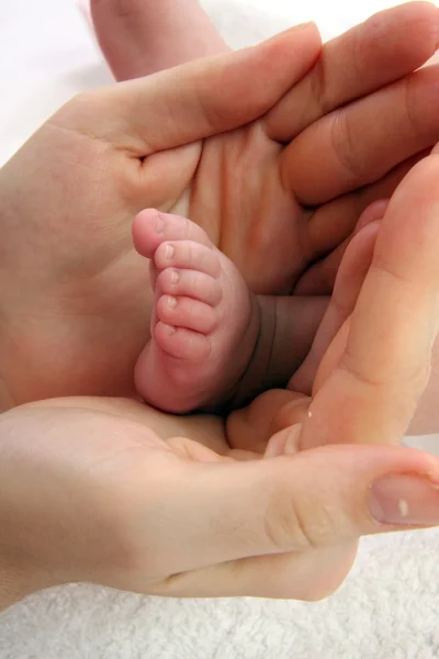 Piede del bambino — Foto Stock