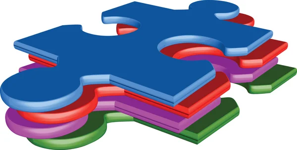 Vector de rompecabezas — Archivo Imágenes Vectoriales