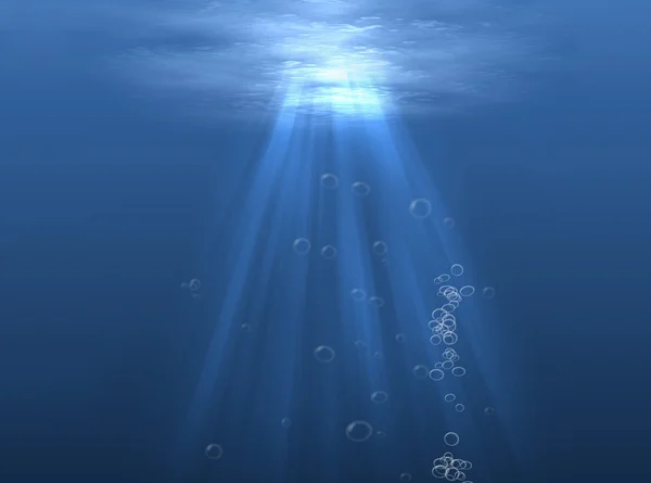 Luz submarina — Foto de Stock