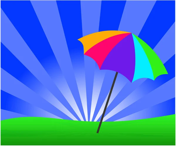 Umbrella vector — Stock Vector