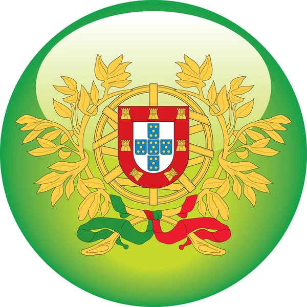 Португальська прапор — стоковий вектор