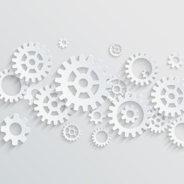 vektör dişli çarkları soyut backgroud