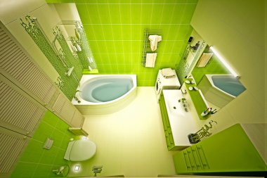 Eco, bambu banyo