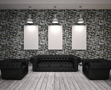 modern oturma odası