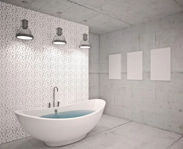 A fürdőszoba modern belső — Stock Fotó