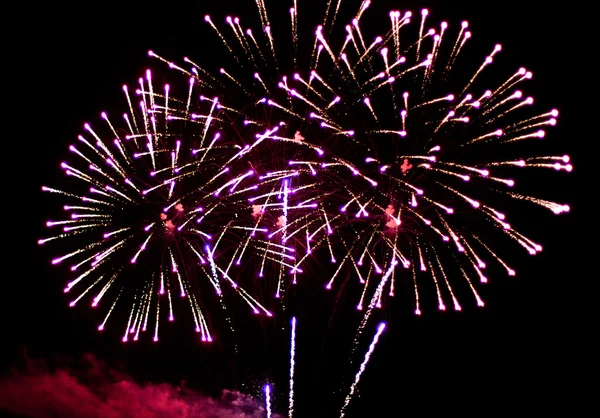 Fuochi d'artificio celebrativi — Foto Stock