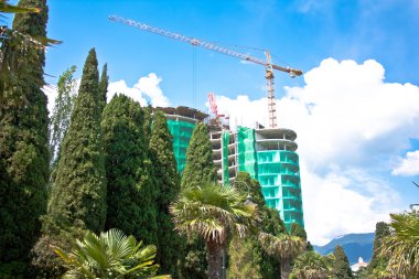 inşaat içinde tesisi alanı