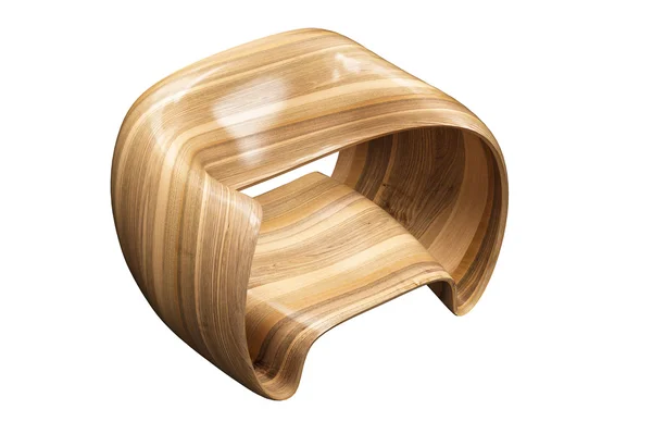 现代的木椅 — 图库照片