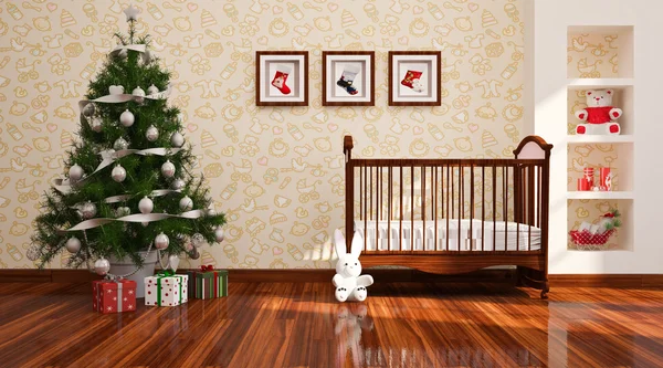 Christams nursery. — Stock Photo, Image