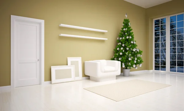 Kerstmis interieur — Stockfoto