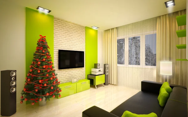 Christmas interior — Stock Photo, Image