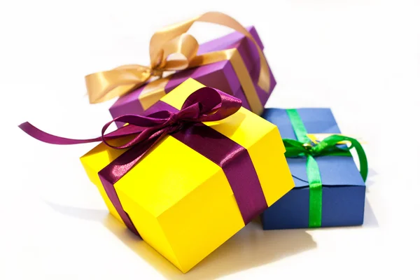 Gift boxes — Stock Photo, Image