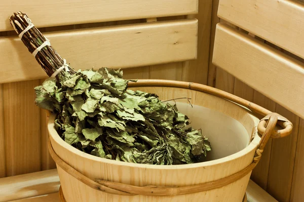 Baño de sauna — Foto de Stock