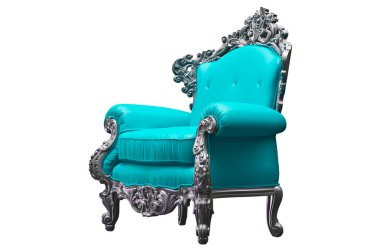 Classic Baroque armchair clipart