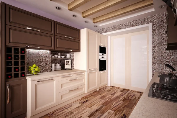 Custom Kitchen — Stock Photo, Image