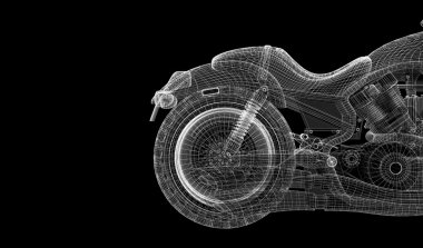 bir arka plan üzerinde motosiklet