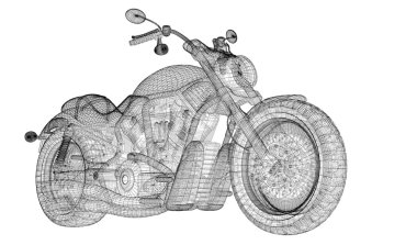 bir arka plan üzerinde motosiklet