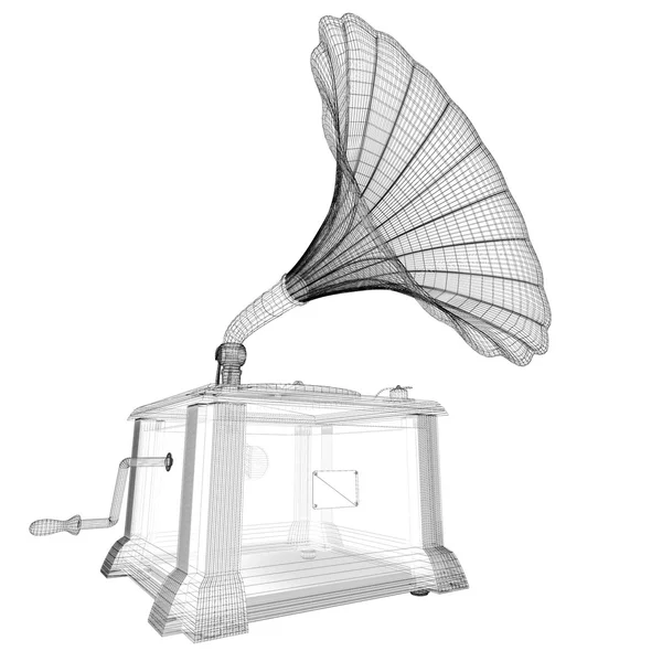 Gramophone — Stockfoto